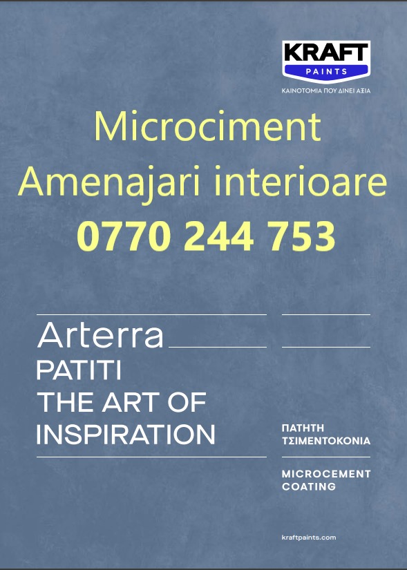 Amenajari microciment